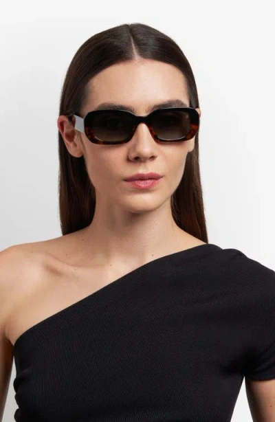 Stuart Weitzman 51mm Rectangular Sunglasses