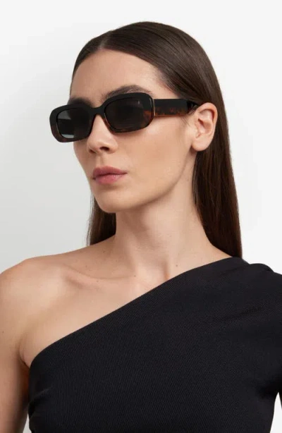 Stuart Weitzman 51mm Rectangular Sunglasses
