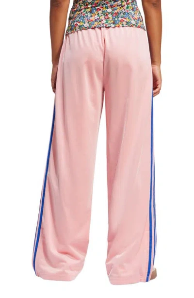 Adidas Originals Adicolor Classic Firebird Loose Fit Recycled Polyester Track Pants In Pink