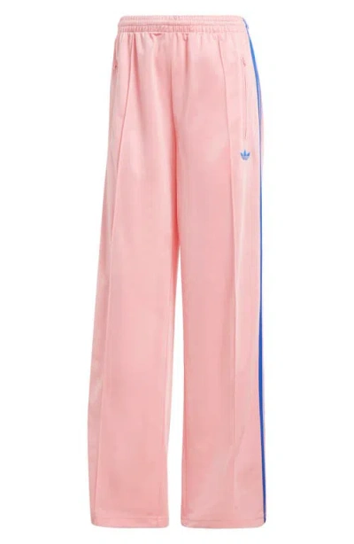 Adidas Originals Adicolor Classic Firebird Loose Fit Recycled Polyester Track Pants In Pink