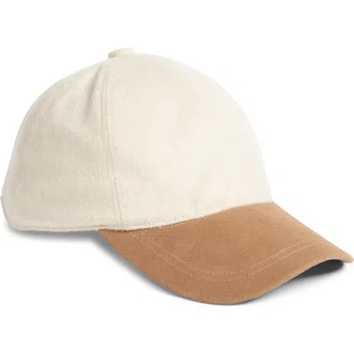Nordstrom Wool & Cashmere Adjustable Baseball Cap