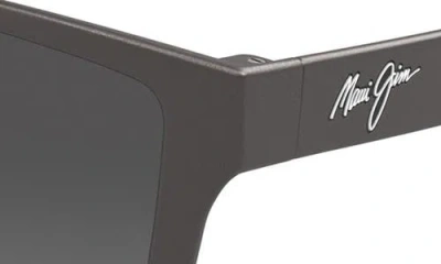 Maui Jim Walewaha 55mm Polarizedplus2® Rectangular Sunglasses