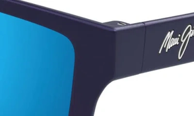 Maui Jim Walewaha 55mm Polarizedplus2® Rectangular Sunglasses