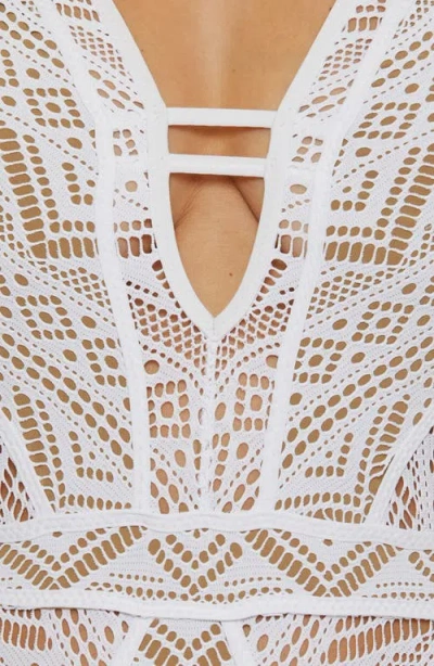 Becca Color Play Mesh One-piece Swimsuit
