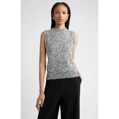 Nordstrom Marled Crewneck Sweater Vest In Gray