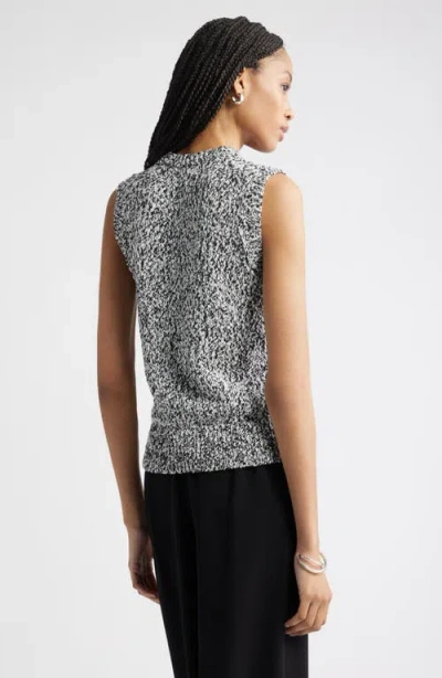 Nordstrom Marled Crewneck Sweater Vest In Gray