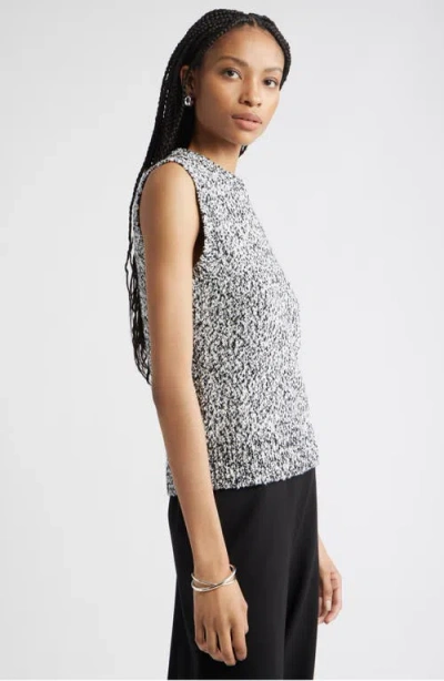 Nordstrom Marled Crewneck Sweater Vest In Gray