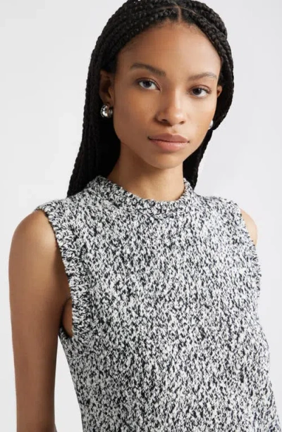 Nordstrom Marled Crewneck Sweater Vest In Gray