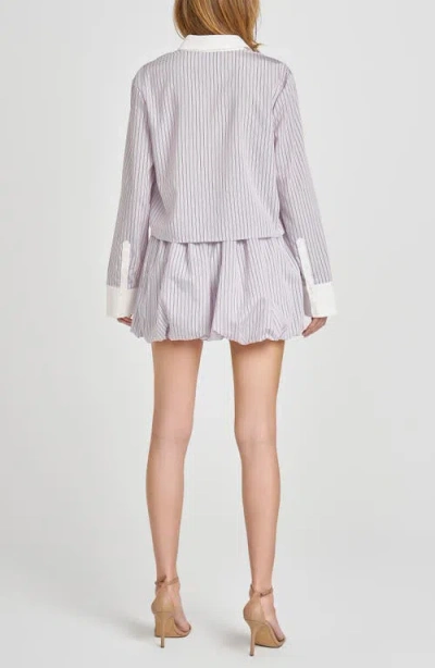 Wayf Bonnie Bubble Hem Skirt