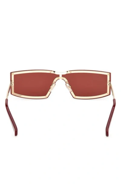 Max Mara 68mm Oversize Rectangular Sunglasses