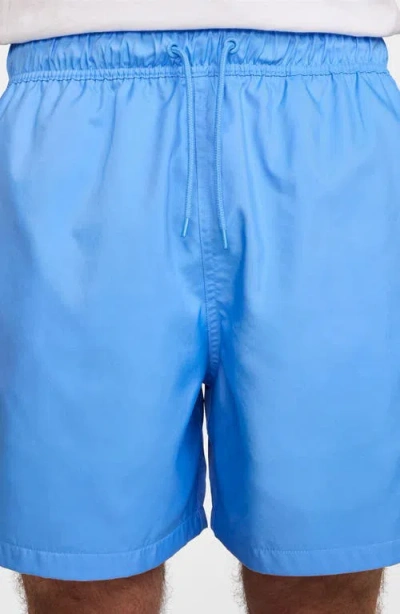 Nike Club Woven Flow Shorts In Blue