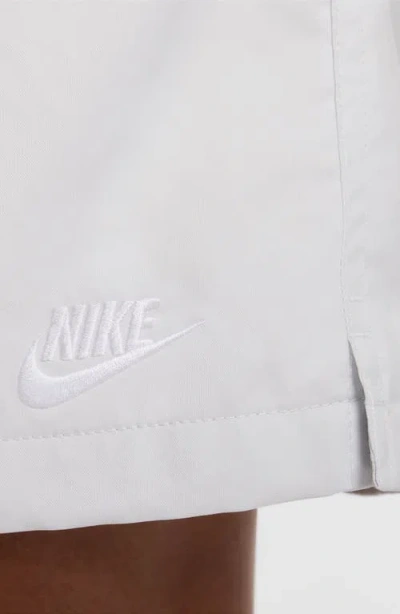 Nike Club Woven Flow Shorts In White