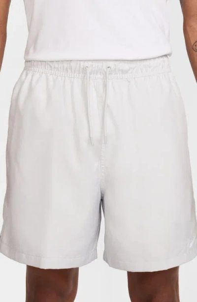 Nike Club Woven Flow Shorts In White