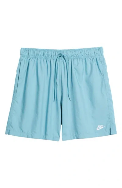 Nike Club Woven Flow Shorts In Blue