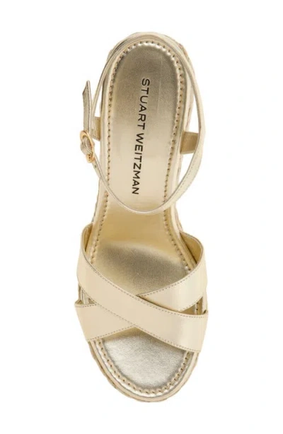 Stuart Weitzman Dayna Espadrille Wedge Sandal