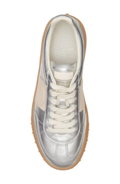 Valentino Upvillage Leather Sneaker In Neutral