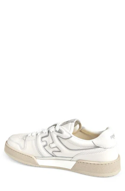 Fendi Ff Match Sneaker In White