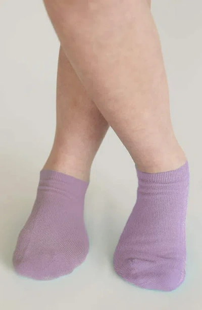 Mightly Kids Organic Cotton Solid Footie Socks 5-pack In Multi
