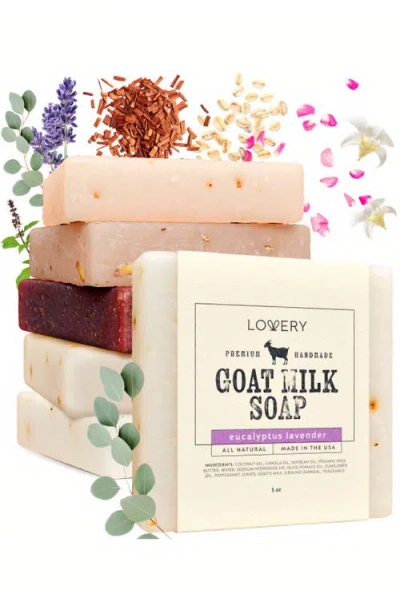 Lovery 12-pack Goat Milk Soap Bars