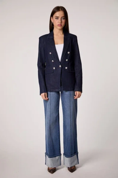 Blue Revival Helen Blazer With Removable Grey Hoodie Insert