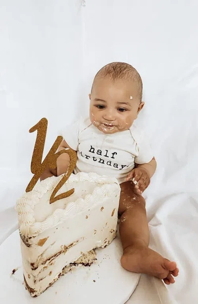 Tenth & Pine Half Birthday In Neutral