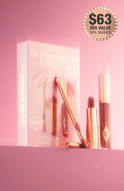 Charlotte Tilbury Pillow Talk Original Lip Kit $95 Value