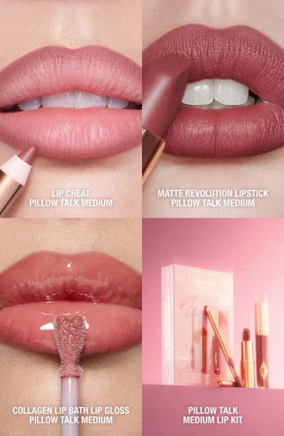 Charlotte Tilbury Pillow Talk Original Lip Kit $95 Value