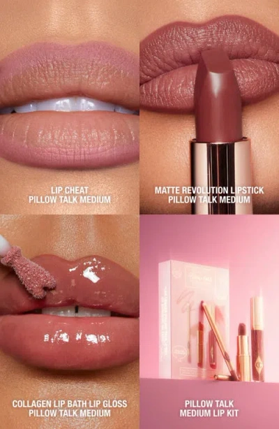 Charlotte Tilbury Pillow Talk Original Lip Kit $95 Value