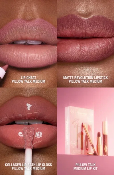 Charlotte Tilbury Pillow Talk Original Lip Kit $95 Value