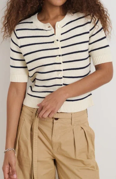 Alex Mill Elle Stripe Cotton & Linen Sweater