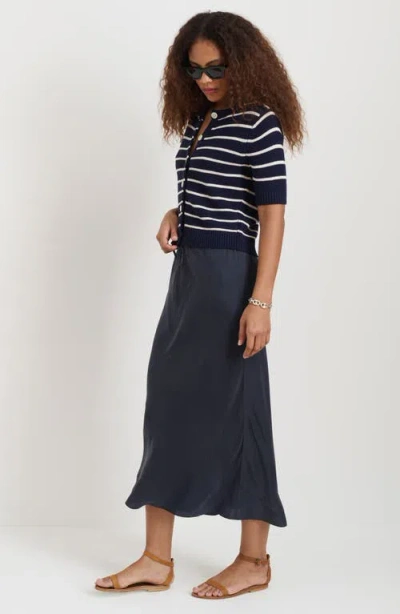 Alex Mill Elle Stripe Cotton & Linen Sweater