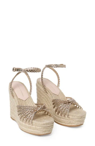 Loeffler Randall Pamela Ankle Strap Platform Wedge Sandal