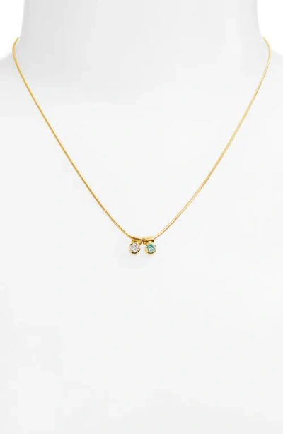 Set & Stones Ellie Multiple Birthstone Pendant Necklace
