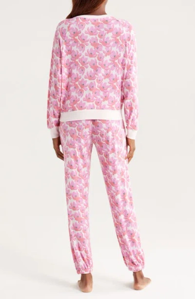 Honeydew Intimates Star Seeker Brushed Jersey Pajamas In Pink