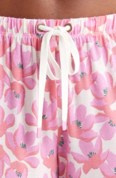 Honeydew Intimates Star Seeker Brushed Jersey Pajamas In Pink