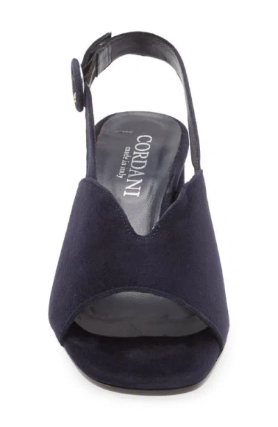 Cordani Pollette Slingback Sandal In Blue