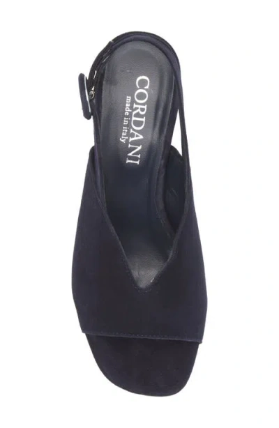 Cordani Pollette Slingback Sandal In Blue