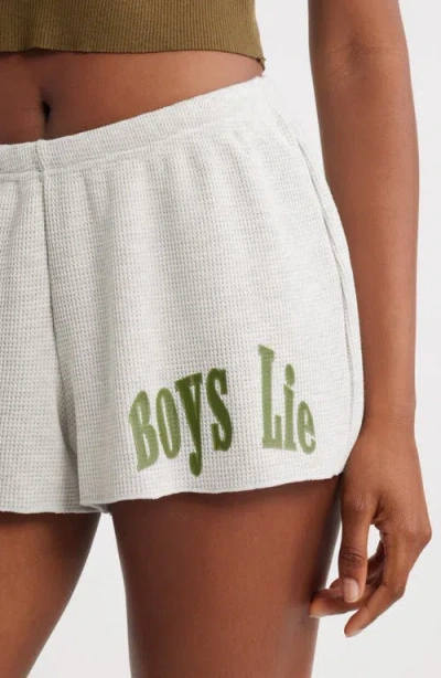 Boys Lie All Star V2 Kimmy Waffle Knit Shorts