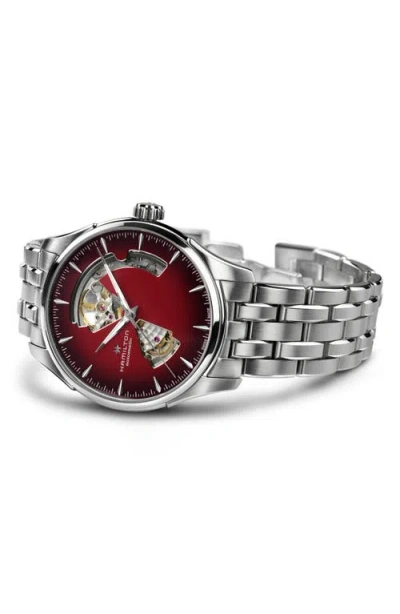 Hamilton Jazzmaster Open Heart Automatic Bracelet Watch, 40mm
