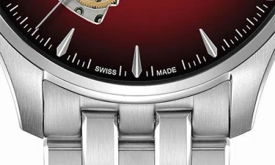 Hamilton Jazzmaster Open Heart Automatic Bracelet Watch, 40mm