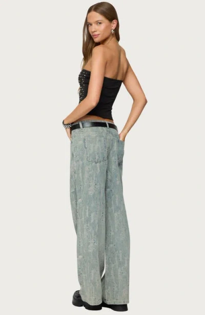 Edikted Blanco Studded Grommet Tube Top In Black