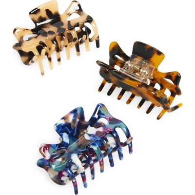Tasha Assorted 3-pack Claw Clips