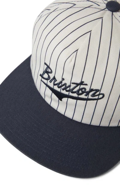 Brixton The League Cotton Twill Snapback Baseball Cap