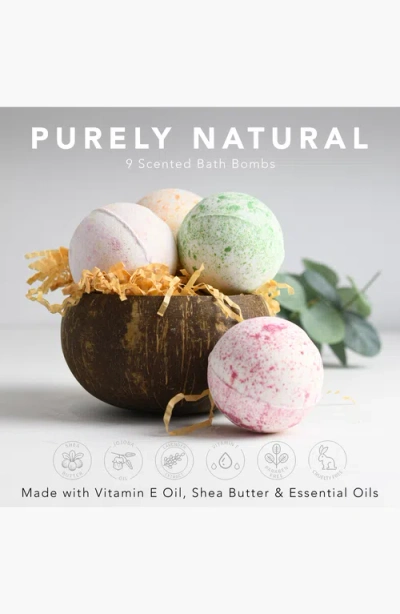 Lovery Marble Bath Bombs 9-piece Set