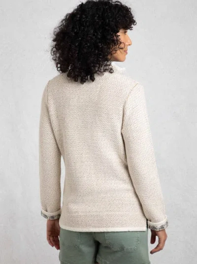 Weird Fish Sontee Full Zip Macaroni