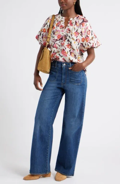 Caslonr Caslon(r) Puff Sleeve Top