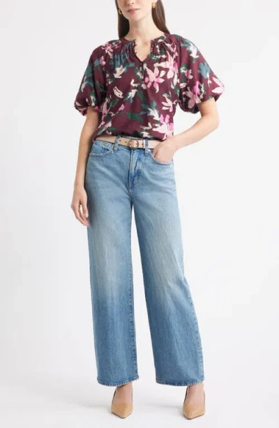 Caslonr Caslon(r) Puff Sleeve Top
