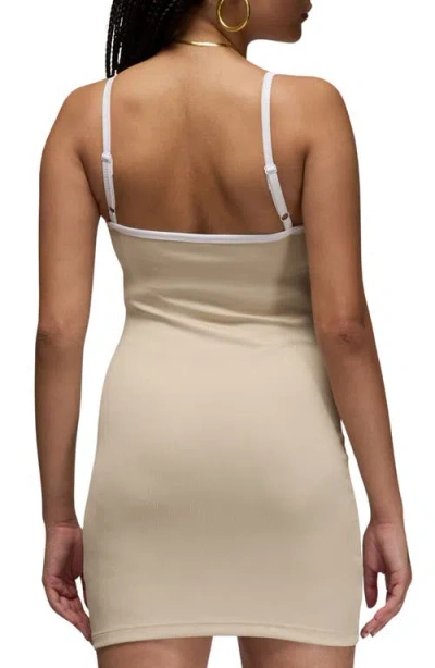 Jordan Slim Minidress In Neutral
