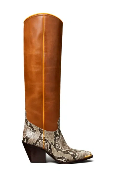 Tory Burch Western Knee High Boot