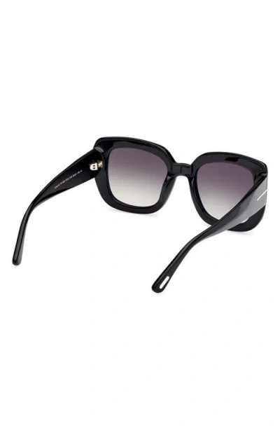 Tom Ford Carla 52mm Square Sunglasses